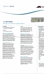 Allied Telesis AT-9924SP Datasheet