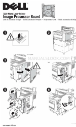 Dell 7330 Instruções da placa do processador de imagem