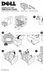 Dell 7330 Instruções do alimentador de folhas