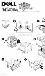 Dell 7330 Instruções do alimentador de folhas