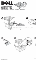 Dell 7330 Instalação do tabuleiro de envelopes