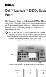 Dell D630 - LATITUDE ATG NOTEBOOK Manual Papan Sistem