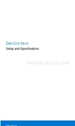 Dell G15 5515 Configuração e especificações