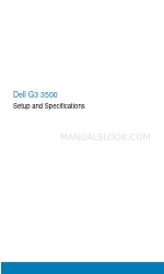 Dell G3 3500 Configuration et spécifications