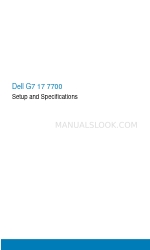 Dell G7 17 7700 Налаштування та технічні характеристики