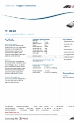 Allied Telesis AT-G8LX10 Specificatie