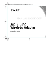 2Wire 802.11g PCI Card Wireless Adapter Manuel d'installation