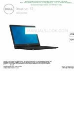 Dell Inspiron 15 3000 Series Посібник