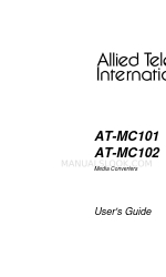 Allied Telesis AT-MC101 Panduan Pengguna