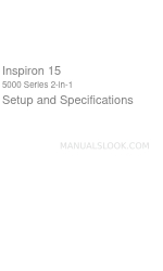 Dell Inspiron 15 5000 Series Setup And Specifications