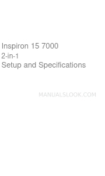 Dell Inspiron 15 7000 Series Setup And Specifications