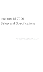 Dell Inspiron 15 7000 Series Setup And Specifications