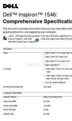 Dell Inspiron 15 AMD Specifications