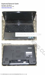 Dell Inspiron 15R N5010 Keyboard Removal Manual