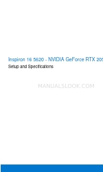 Dell Inspiron 16 5620-NVIDIA GeForce RTX 2050 Setup And Specifications