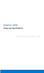 Dell Inspiron 3502 Setup And Specifications