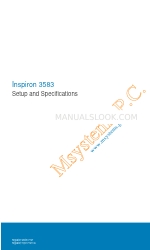 Dell Inspiron 3583 Setup And Specifications