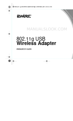 2Wire 802.11g USB Wireless Adapter Manuel d'installation