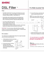 2Wire DSL Filter Manual