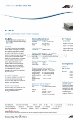 Allied Telesis AT-MCR1 Şartname