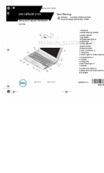 Dell Latitude 2120 Informações sobre a configuração e as características