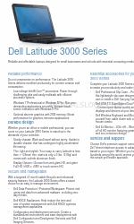 Dell Latitude 3000 Series Teknik Özellikler