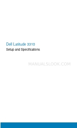 Dell Latitude 3310 Setup And Specifications