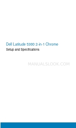 Dell Latitude 5300 2-in-1 Chrome Configuração e especificações