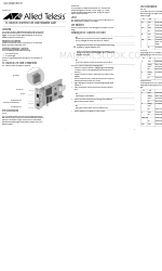 Allied Telesis CONVERTEON AT-CM2K0S Kurulum Kılavuzu