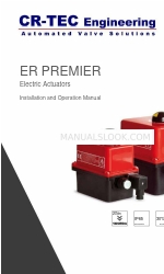 CR-Tec ER PREMIER ER20 Manuale di installazione e funzionamento