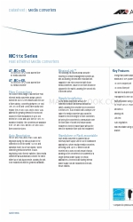 Allied Telesis MC11x Scheda tecnica