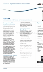 Allied Telesis ADSL24A Spécifications