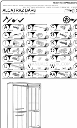 Crack ALCATRAZ BAR6 Manual de instrucciones de montaje