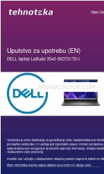 Dell P170G Налаштування та технічні характеристики