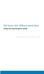 Dell P75F Manuale di configurazione e specifiche