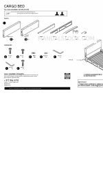 DH Cargo Bed 조립 지침