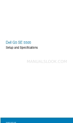 Dell P89F Instellingen en specificaties