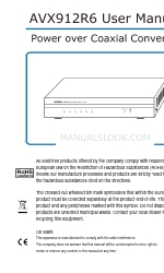 Avtech AVX912R6 Manuale d'uso