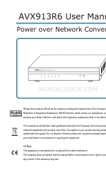 Avtech AVX913R6 Manuale d'uso