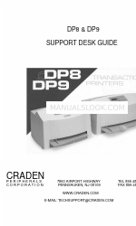 Craden DP8 Manuel du service d'assistance