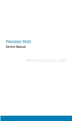 Dell Precision 5540 Manual de servicio