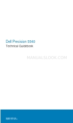 Dell Precision 5540 Manual técnico