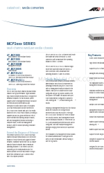 Allied Telesis AT-MCF2000 Specifications