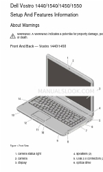 Dell Voostro 1440 Інформація про налаштування та функції