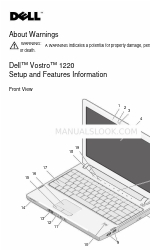 Dell Vostro 1220 Informasi Pengaturan dan Fitur