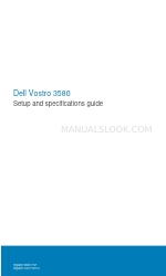 Dell Vostro 3580 Manuel de configuration et de spécifications