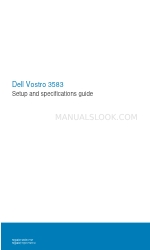 Dell Vostro 3583 Manuel de configuration