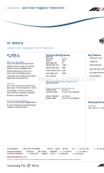 Allied Telesis AT-SPFX/15 Spécifications