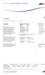 Allied Telesis AT-SPFX/2 Especificação