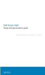 Dell Vostro 5481 Configurazione e specifiche